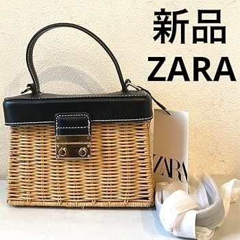 Amazon.co.jp: ZARA ラタンミノディエールケース カゴバック